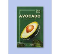 The Saem Mascarilla de tela para el rostro Natural Avocado Mask Sheet - 21 ml / 1 ud