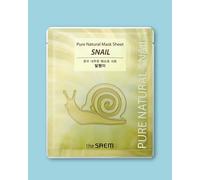 The Saem Mascarilla de tela Pure Natural Mask Sheet Snail - 20 ml / 1 ud