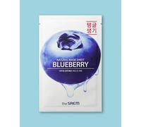 The Saem Mascarilla facial de tela Natural Blueberry Mask Sheet - 21 ml / 1 ud