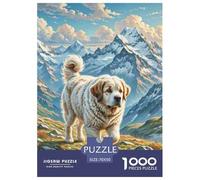 The Saint Bernard 1000 Piezas Pet Puzzle Puzzles para Adultos Puzzle para Niños Descompresión Y Regalo 70x50cm/1000pcs