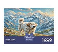 The Saint Bernard Puzzles Imposible,desafío para Adultos Juego Educativo 1000 Piezas Obra De Arte De Juego De para Adultos, Regalos A Partir De 14 Años 70x50cm/1000pcs