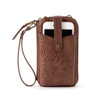 The Sak Silverlake N/S Smartphone Crossbody, Teak Leaf Embossed