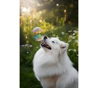 The Samoyed Notebook: A Premium Dotted Journal: Part of The Noble Breed Collection by Ronan Ashworth | 6x9, 160 Pages for Dreamers, Poets, and Joyful Souls