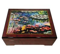 The San Francisco Music Box Company Monet Water Lilies - Caja de música