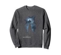 The Sandman To The Castle Sudadera, Unisex para Adultos, Jaspeado Oscuro, XXL