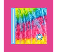 The Sanity Standard-Multi-Color Retro Tie Dye Smiley: To Do/To Buy-Basic List for Everyday Doings, 50pp, Two Columns Each Page, Softcover