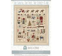 The Santa The Tree The Turkey and Me Pattern by Hatched and Patched