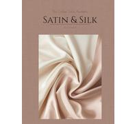 The Satin & Silk Fabric Journal Edition: 8.25” x 11” Dot Grid Notebook | 250 Pages | Minimal Neutral Aesthetic for Planning, Journaling & Decor