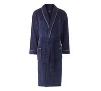 THE SAVILE ROW COMPANY LONDON Bata con borde de cuerda polar Para hombre Borde de cuerda azul marino/Plano Pequeño