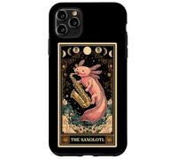 The Saxolotl Axolotl Anfibio Saxofón Saxista Tarot Card Carcasa para iPhone 11 Pro MAX