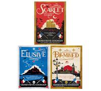The Scarlet Revolution Series 3 Books Collection Set by Genevieve Cogman (Scarlet, Elusive, Damned)