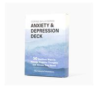 The School of Mindfulness- Mindfulness Coping Skills Series Deck for Depression and Anxiety Anger Management and Cravings and Triggers (Depression