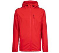 The ScotchMan Chubasquero impermeable para exteriores para hombre y mujer, costuras selladas, se puede plegar, rojo, S