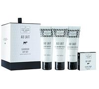 The Scottish Fine Soaps Company Tambor de regalo con Gel 75 ml, Mantequilla 75 ml, Crema de manos 75 ml y Jabón - 225 gr