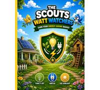 The Scouts : Watt Watchers: An Energy-Saving Coloring and Activity Book for Kids | Learn Electricity , Solar Energy and Smart Energy Habits