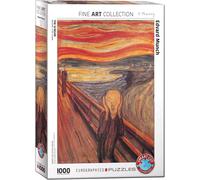 The Scream by Edvard Munch Puzzle de 1000 Piezas Eurographics 680mm x 480mm