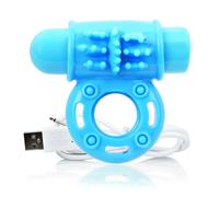 The Screaming O The Screaming O - Charged OWow Vibe Ring Blue