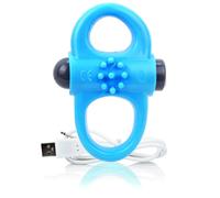 The Screaming O The Screaming O - Charged Yoga Vibe Ring Blue