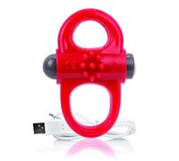 The Screaming O The Screaming O - Charged Yoga Vibe Ring Red