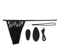 The Screaming O The Screaming O - Premium Ergonomic Remote Panty Set Black