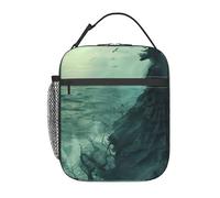 The Sea Witch - Bolsa de almuerzo portátil aislada con funcionalidad de impresión inspirada en la bruja del mar, reutilizable, para comida, picnic, trabajo, viajes