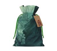 The Sea Witch - Bolsa de Navidad con cordón, reutilizable, para regalos de Navidad