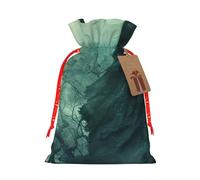 The Sea Witch - Bolsa de Navidad con cordón, reutilizable, para regalos de Navidad