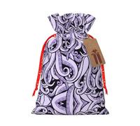 The Sea Witch - Bolsa de regalo de cáñamo inspirada en la bruja del mar, bolsas de Navidad, bolsa de regalo para fiestas de Navidad