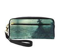 The Sea Witch - Bolsas de cosméticos inspiradas en la bruja del mar para mujer, neceser de viaje, organizador de accesorios, bolsa con cremallera, idea de regalo, Black, Talla única, Neceser de