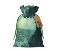 The Sea Witch - Bolsas de regalo reutilizables con cordón para Navidad, para fiestas de Navidad