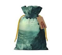 The Sea Witch - Bolsas de regalo reutilizables con cordón para Navidad, para fiestas de Navidad