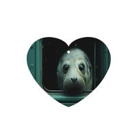 The Seals in the Cabin - 4 tarjetas de ambientador de coche, desechables, para colgar, para vehículos, aroma a lavanda