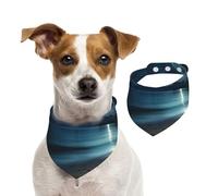 The Seaside at Night - Pañuelo triangular para perros pequeños, medianos y grandes, para gatos o niños