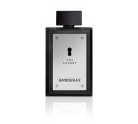 BANDERAS Perfumes, The Secret, Eau de Toilette para Hombre, Larga duración, Fragancia elegante, dinámica y masculina, Notas frutales y de cuero, 200 ml, El embalaje puede variar