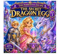 The Secret Dragon Egg: A Fantasy Coloring & Activity Adventure (The Narrative Escape)