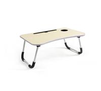 The Secret Home - Bandeja para Desayuno con Posavasos para Cama y Sofá - Mesa para Portátil - Bandeja con Soporte para Tablet - Mesa Auxiliar en MDF