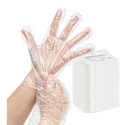 THE SECRET HOME - Pack de 1000, 2000 y 4000 Guantes Desechables - Guantes Transparentes de Plástico - Ideal para Uso Doméstico y Comercial - Ambidiestros - Talla Única (4000)