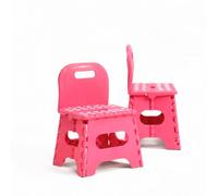 The Secret Home - Pack de 2 Taburetes Plegables Multiusos - Escalera Antideslizante de PVC - Altillo para Cocina, Baño o Dormitorio