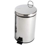 THE SECRET HOME Papelera Acero Inoxidable 5L | 20x29 cm | para Salón u Oficina