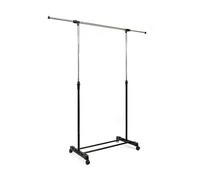 THE SECRET HOME - Perchero Burro Ajustable de Metal con Ruedas - Burro Extensible para Ropa - Organizador para Dormitorio, Entrada, Pasillo (Modelo 5)