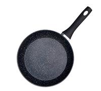 THE SECRET HOME Sartén de Aluminio Forjado Antiadherente con Mango de Silicona - Apta para Cocina Eléctrica, Cocina de Gas, Vitrocerámica e Inducción - Ø24 cm