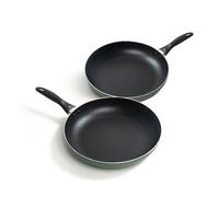 THE SECRET HOME - Sartén de Aluminio Fundido Antiadherente - Distintos Diámetros - Mango de Plástico- Apta para Cocina Eléctrica, de Gas, Vitrocerámica e Inducción (2, Ø30)