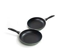 THE SECRET HOME - Sartén de Aluminio Fundido Antiadherente - Distintos Diámetros - Mango de Plástico- Apta para Cocina Eléctrica, de Gas, Vitrocerámica e Inducción (2, Ø26)