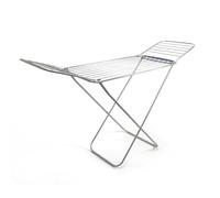 THE SECRET HOME - Tendedero Aluminio Plegable de Pie 20 m - 110 cm x 175 cm - Alas Extensibles - Resistente - Ligero y Antideslizante - Optimizar Espacio - Ideal para Secado de Ropa y Toallas - Azul