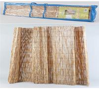 THE SECRET HOME - Valla de Ocultación - 5x1 Metros - Cerramiento de Caña - Ideal para Jardín o Terraza - Protección contra el Viento - Color Natural