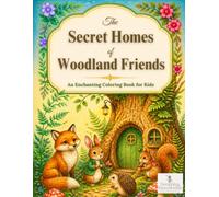 The Secret Homes of Woodland Friends: An Enchanting Colouring Book for Children