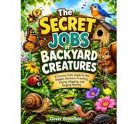 The Secret Jobs of Backyard Creatures: A Curious Kid’s Guide to the Hidden Workers Crawling, Flying, Digging, and Singing Nearby
