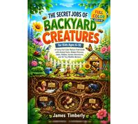The Secret Jobs of Backyard Creatures: A Funny Full-Color Nature Field Guide with Animal Facts, Hidden Pictures, Jokes, Riddles, Garden Adventures, and 50 Tiny Wildlife Workers