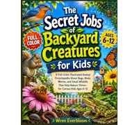 The Secret Jobs of Backyard Creatures for Kids: A Full-Color Illustrated Animal Encyclopedia About Bugs, Birds, Worms, and Small Wildlife That Help Nature Thrive for Curious Kids Ages 6-12