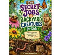 The Secret Jobs of Backyard Creatures for Kids: A Fun Illustrated Backyard Discovery Adventure for Curious Kids Ages 6-12